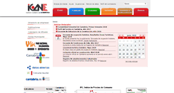 Desktop Screenshot of icane.es